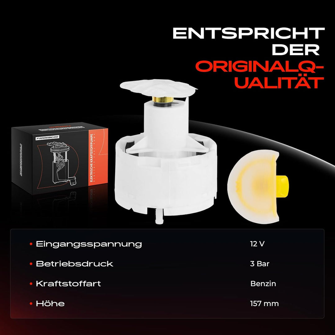 Kraftstoffpumpe Benzinpumpe für A4 8D2, B5 A4 Avant 8D5, B5 1.6L 1.8L 2.4L 2.6L 2.8L Benzin 1994-200