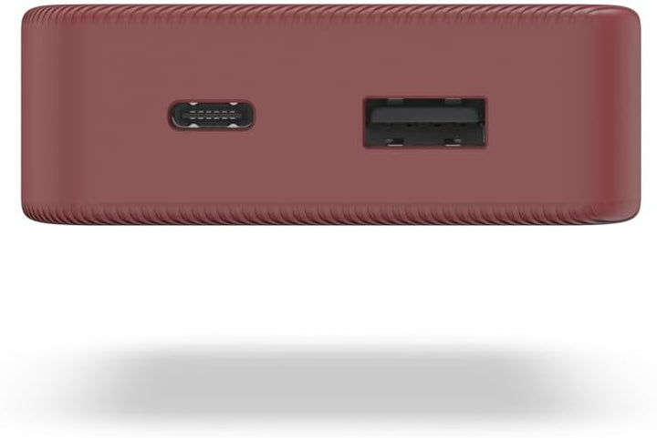 Hama Powerbank Colour 10 10000mAh (externer Akku mit 1x USB C + 1x USB A, Power Pack Zertifiziert, L