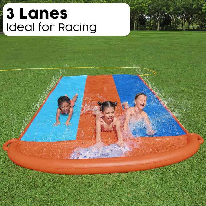 Bestway® H2OGO!™ 3er-Wasserrutsche "Triple" 488 x 207 cm