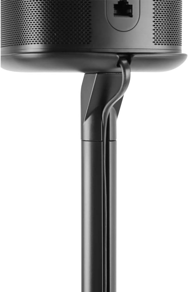 2 x Ständer für SONOS ONE/SL und Play 1 Lautsprecher Boxen Halter Lautsprecherständer Play:1 Schwarz