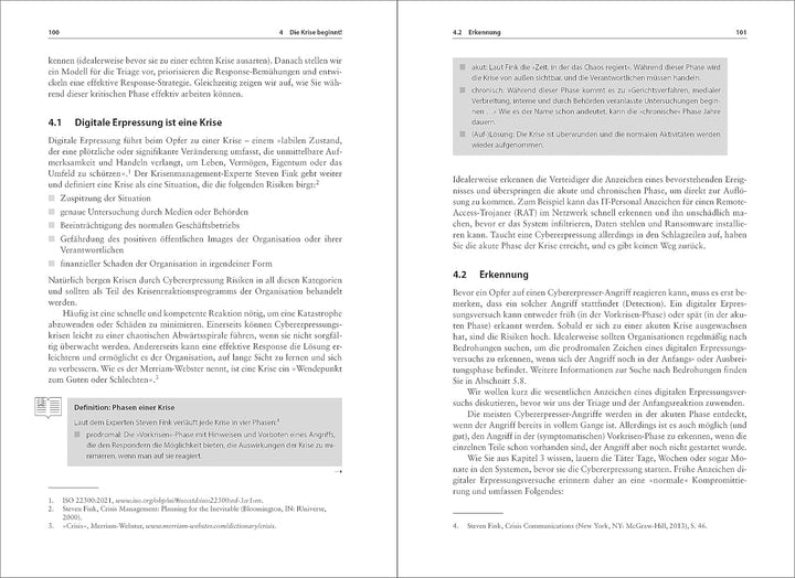 Ransomware und Cyber-Erpressung: Das Praxishandbuch für IT- und Systemverantwortliche, Paperback