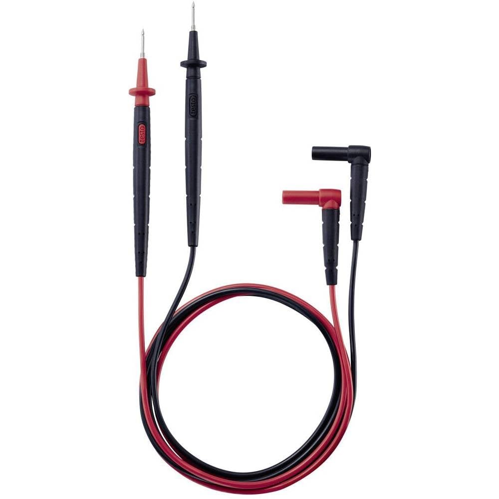 testo - 0590 0010 - Standard Messleitungen (abgewinkelter Stecker) - Ø Spitze: 2 mm