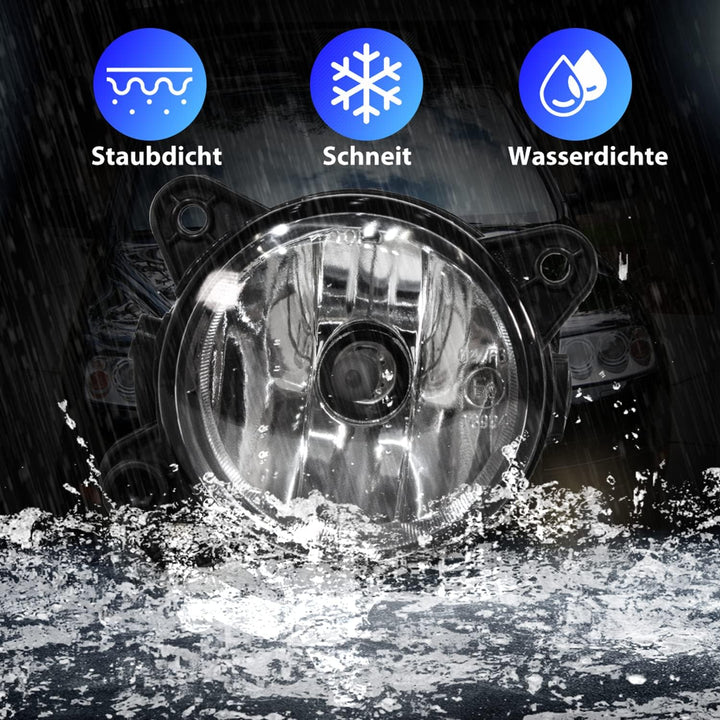 Tula Motoren Nebelscheinwerfer für VW Transporter/Multivan T5(7E/7F/7J/7H) 04-09 Polo 9N 05-12 30-50