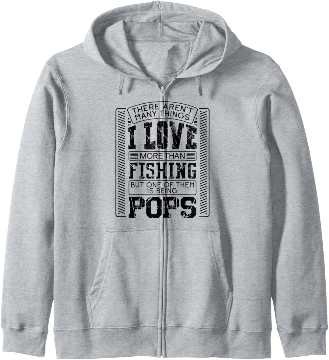 There Aren't Many Things More Than Fishing Pop Pops Gift Kapuzenjacke