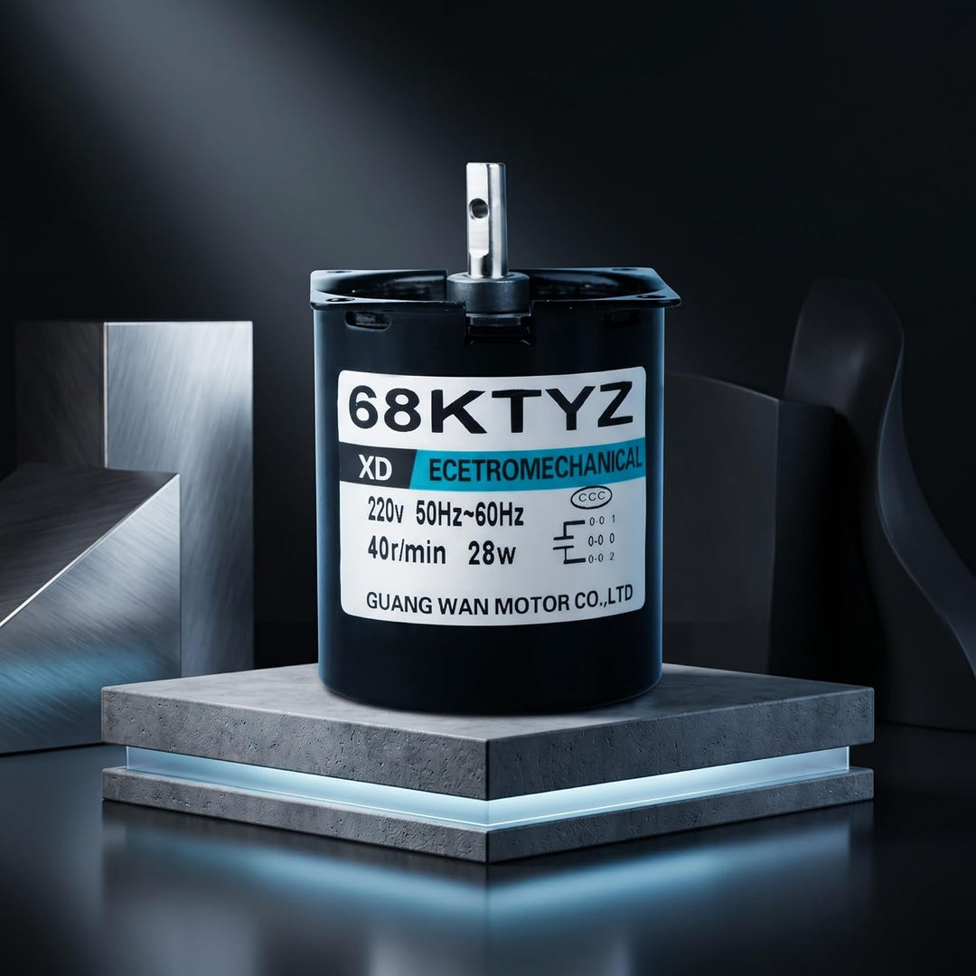 Synchronmotor 68KTYZ AC 220 V 28 Watt Niedriger Geschwindigkeit Permanentmagnet CW/CCW 5/10/15/40/50
