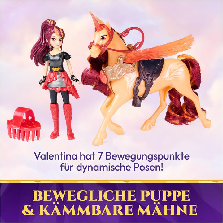 Unicorn Academy Wing Magic Valentina und Cinder Set, ab 4 Jahren