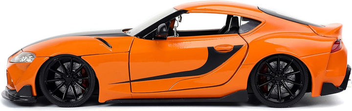 Jada Toys Fast & Furious F9 1:24 2020 Toyota Supra Die-cast Car, Toys for Kids and Adults