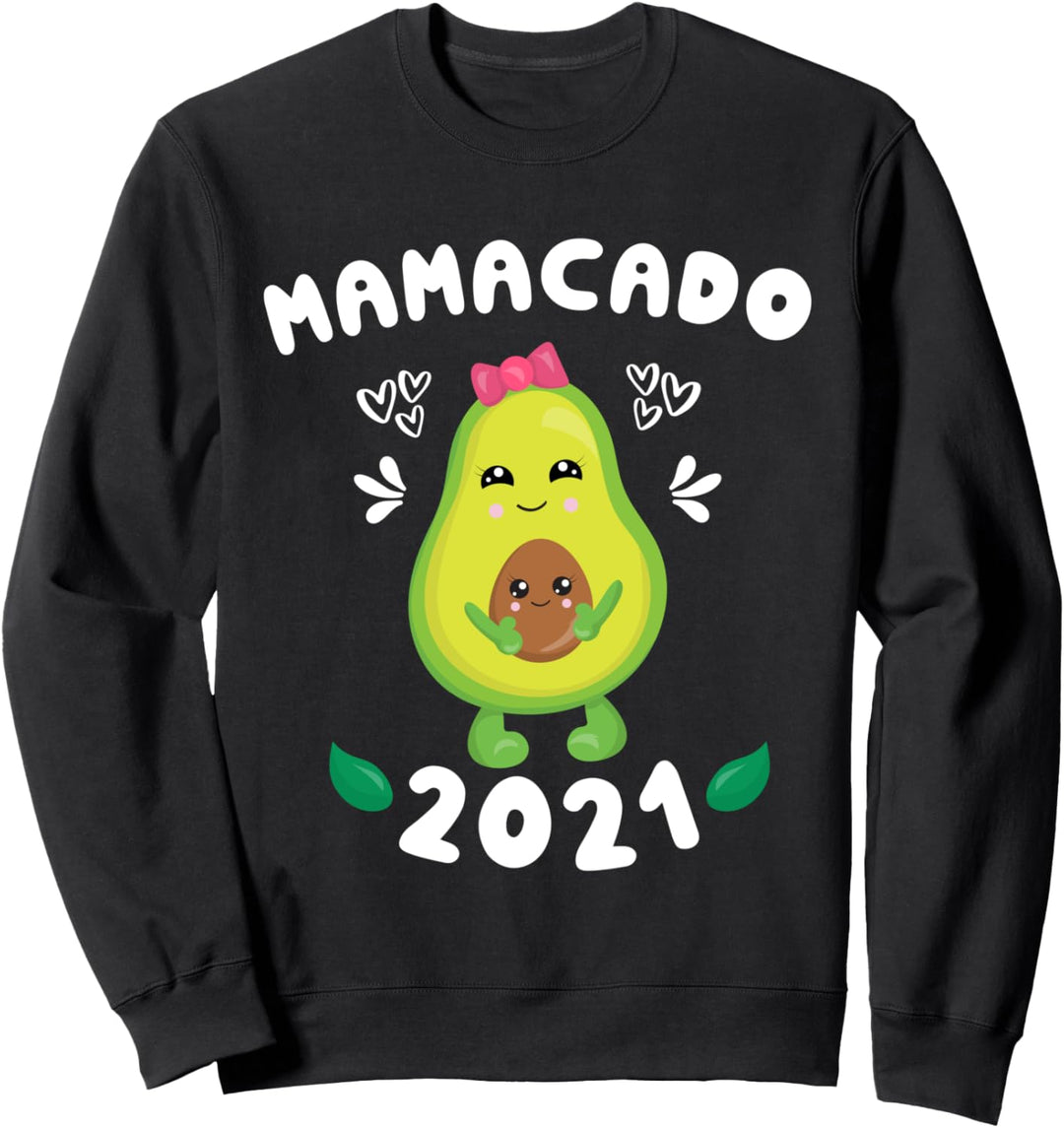 Mama 2021 Geschenk - Lustige Avocado-Schwangerschaft für Sweatshirt