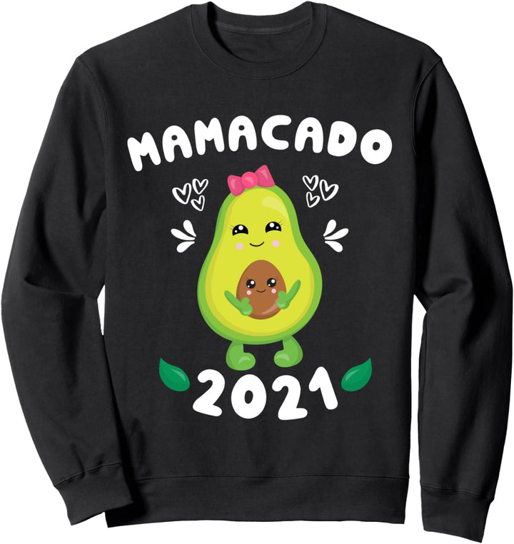 Mama 2021 Geschenk - Lustige Avocado-Schwangerschaft für Sweatshirt