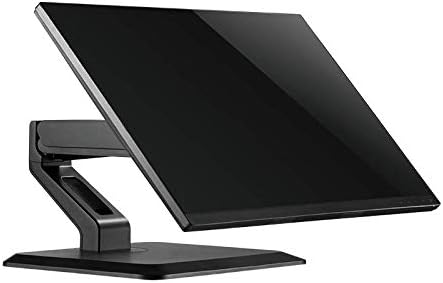 LogiLink BP0100 - Alu Monitor-Schreibtischständer für 17-32 Zoll Touch Screen, Armlänge = 263mm