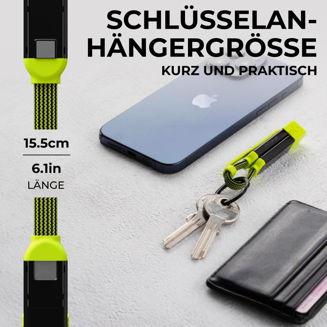 Rolling Square inCharge XL Pocket – USB-Kabel Type-c 6-in-1, universelles Lightning-Kabel, USB-Ladek