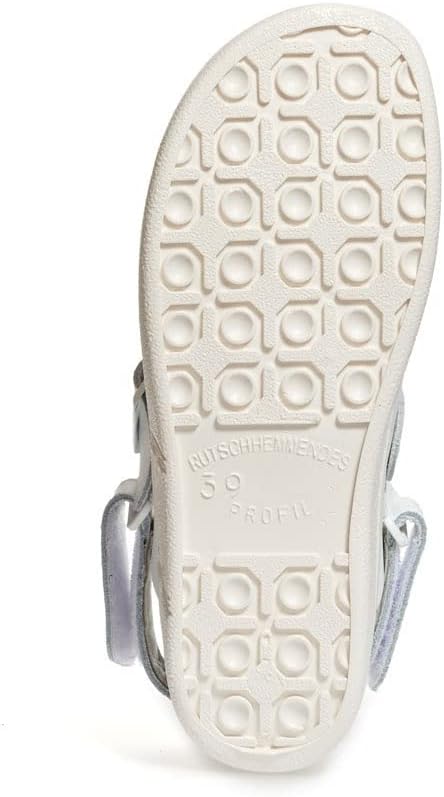 Abeba Clog 7208 - the original, Glattleder, weiss, zertifiziert, 35 35 EU, 35 EU