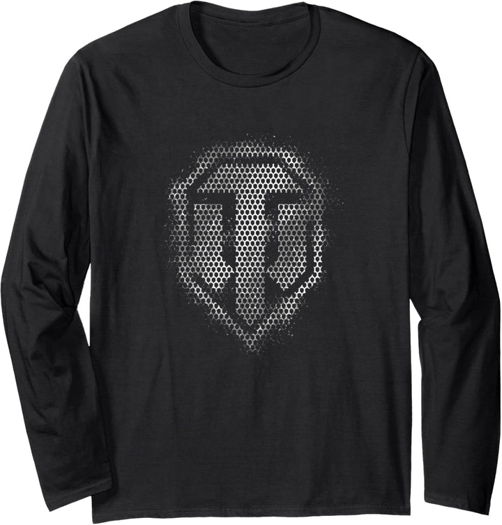 Das World of Tanks Grid-Logo Langarmshirt