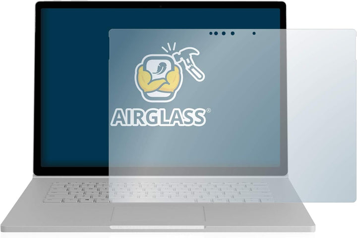BROTECT Panzerglasfolie für Microsoft Surface Book 2 15" Schutzglas Schutzfolie [Extrem Kratzfest 9H