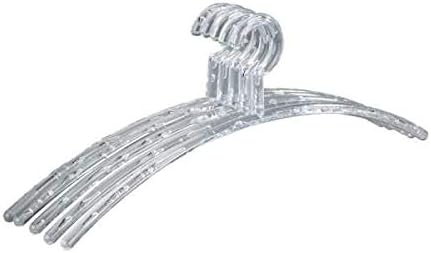 WENKO Garderobenbügel Bubble Transparent 15er Set 15er Set, Kleiderbügel Transparent