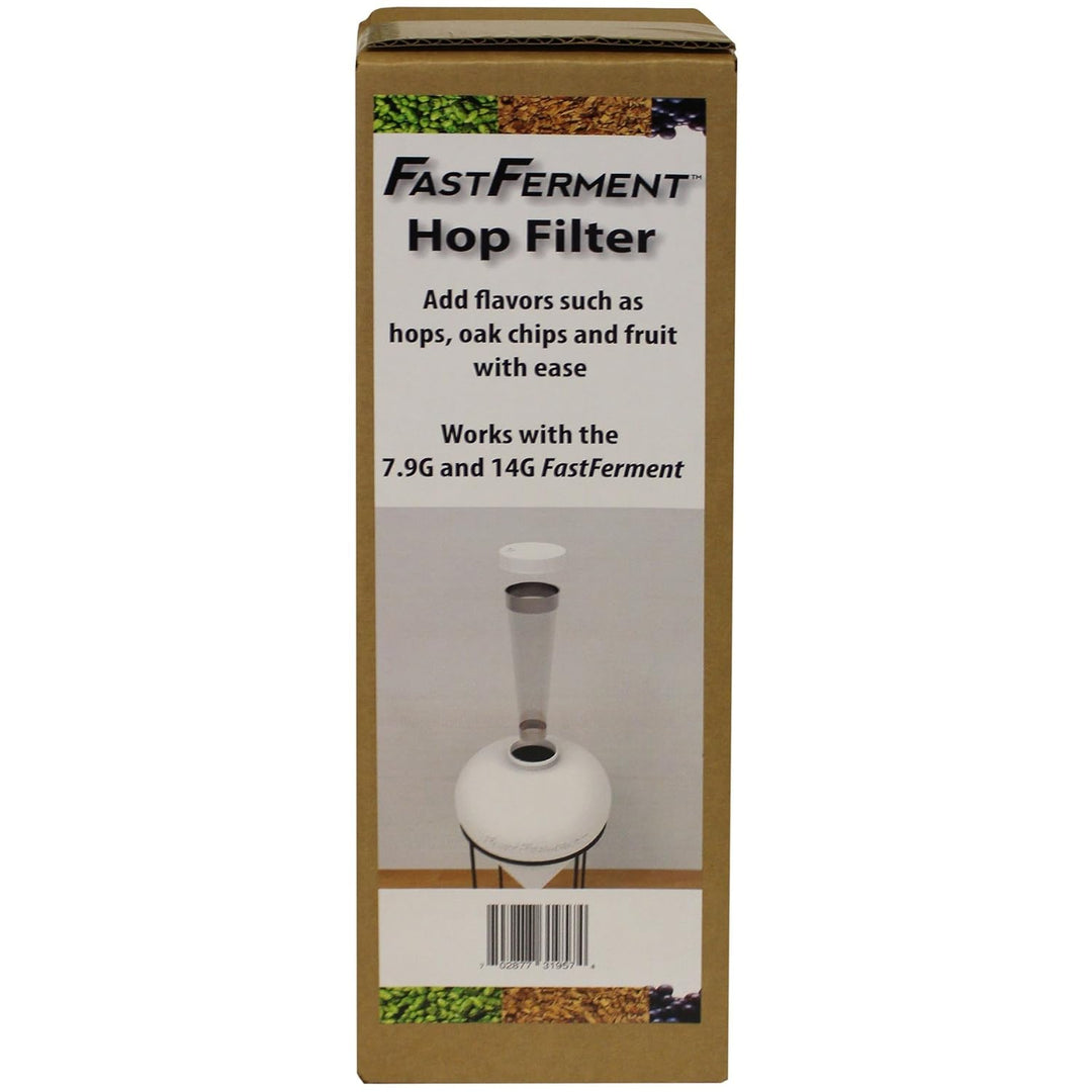 FastFerment Hopfenfilter aus Edelstahl, kompatibel mit unseren konischen Gärern von 7,9 und 14 Gallo