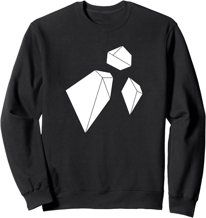 Geometrie Dreieck Linien Symbole Minimalismus hipster Sweatshirt