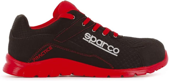 Sparco Unisex Practice Industrial Shoe, Black, 41 EU