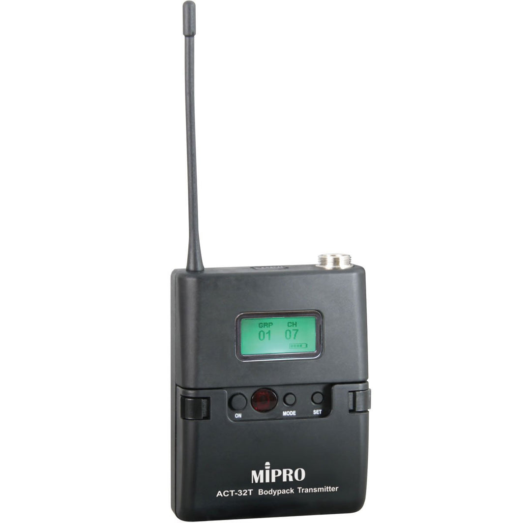 MIPRO ACT-32T UHF Taschensender für ACT 300 MA-Serie MRM 70/72