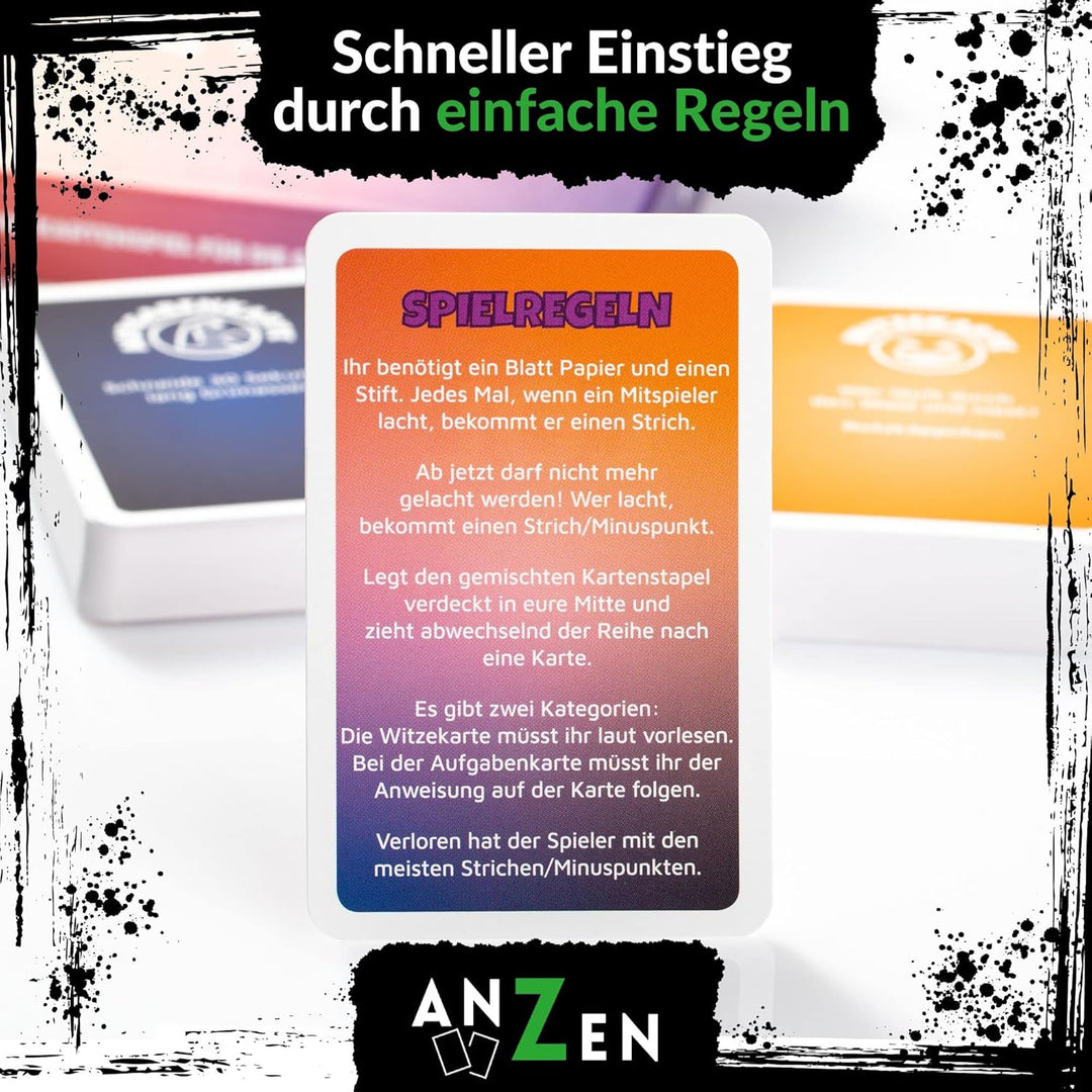 LOL FAMILY – Lachen verboten | lustiges Kartenspiel ab 8-10 Jahre-n | Geschenk-e für Mädchen & Junge