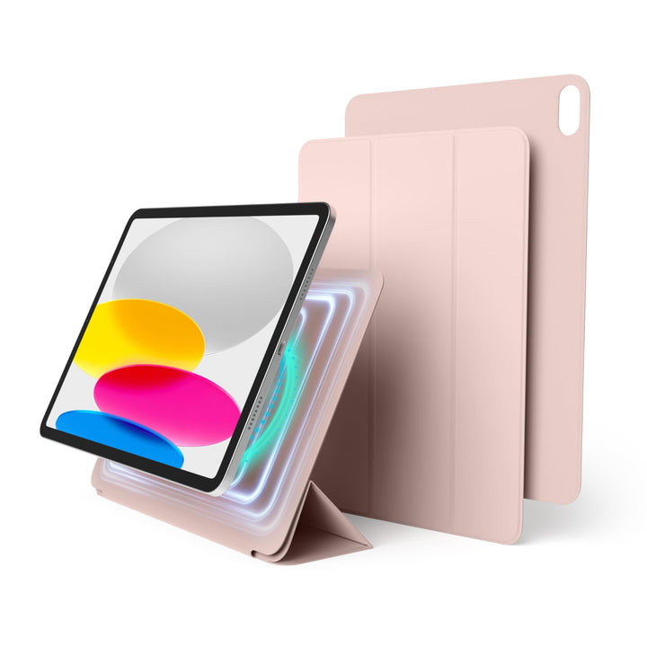 elago Magnetische Folio Hülle Kompatibel mit iPad 10. Generation [10,9"] - Rückwand Kann an Metallma