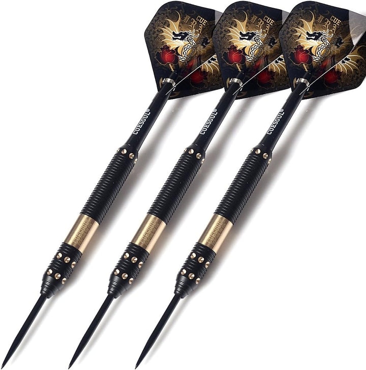 CUESOUL Dragon Deluxe Messing Steel Dartpfeile, 21 Gramm F2303 21 Grams, F2303 21 Grams