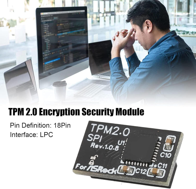 TPM 2.0-Verschlüsselungs-Sicherheitsmodul, Kompatibel mit Remote Card Windows 11 Upgrade LCP SPI TPM