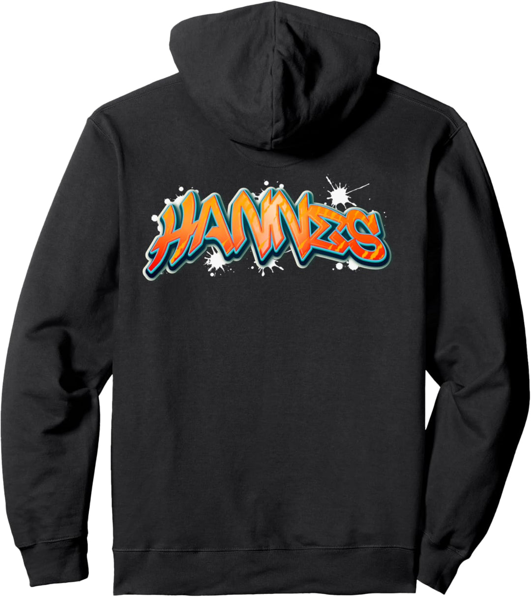 Hannes Graffiti Vornamen Pullover Hoodie
