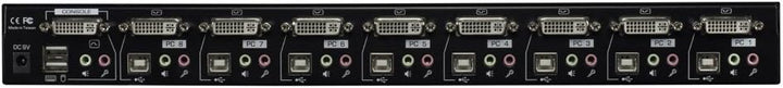 LINDY KVM Switch Pro USB Audio DVI-I 8 KVM-Umschalter
