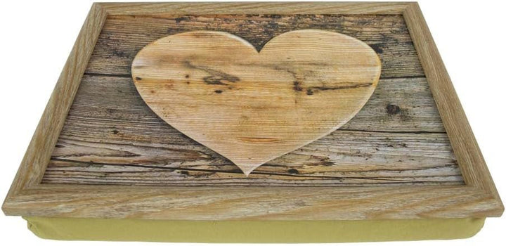 knietablett Holz Herz