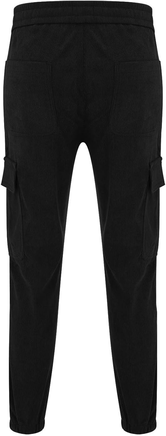 Generisch Winterhose Herren Outdoor, Cargo Hosen Herren Warm, Jogginghose Mit Bündchen Cargohose Vie