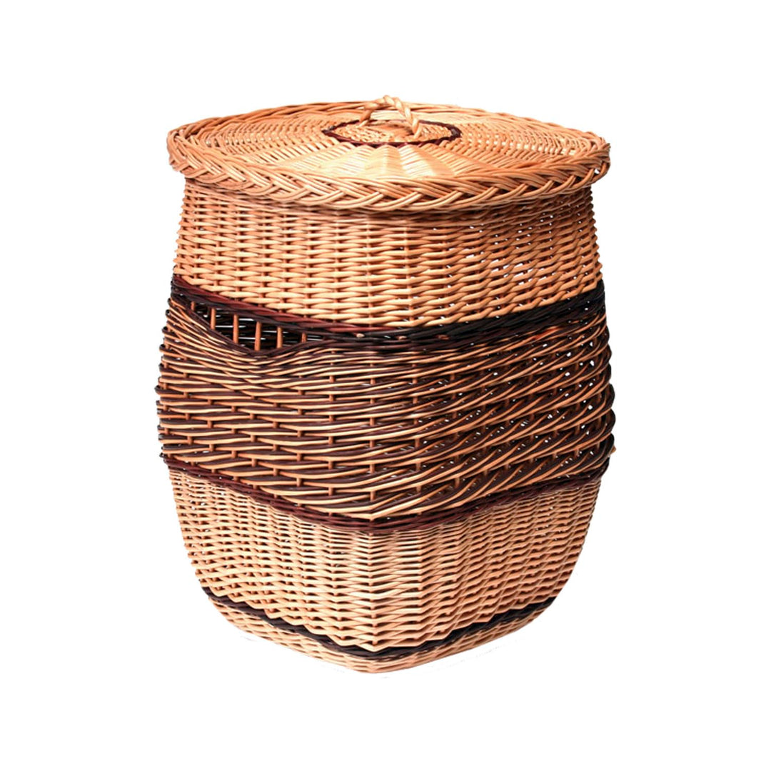 Wäschekorb aus Weide (50x50 H63, Natur) 50x50 H63 Natur, 50x50 H63 Natur