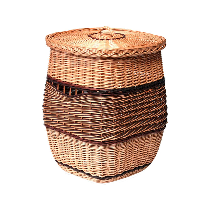 Wäschekorb aus Weide (50x50 H63, Natur) 50x50 H63 Natur, 50x50 H63 Natur