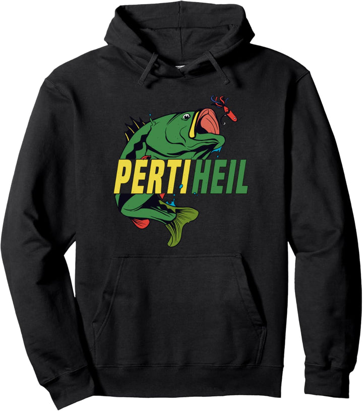 Petri Heil Angeln Damen Herren Fischer Angler Pullover Hoodie