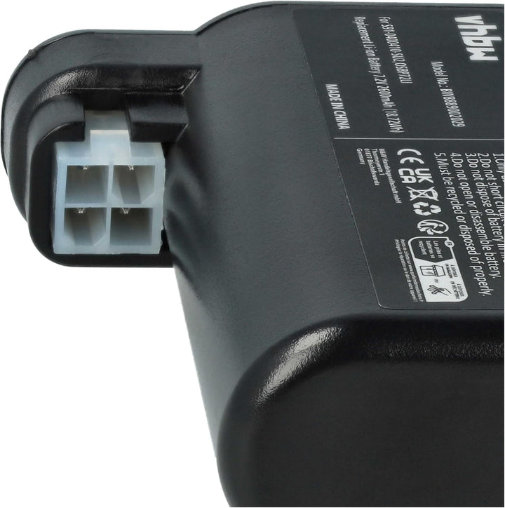 vhbw 2X Akku kompatibel mit AEG Electrolux Osiris | RX8, RX7-1-TM, 900277487, RX8-1-4SWN, 900277485