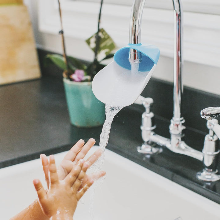 Prince Lionheart Reach It Tap Extender | Wasserhahnverlängerung | Kinderhandwäsche | 2 Stücke | Flex
