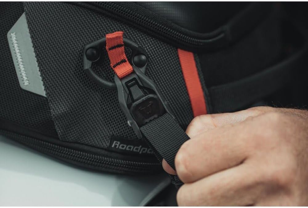 PRO Roadpack Tail Bag 1680D Ballistic Nylon. Black/Anthracite. 8-14 l.