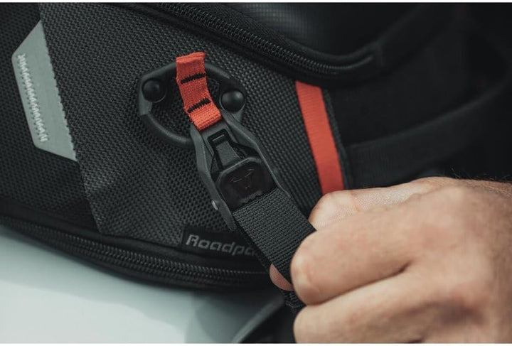 PRO Roadpack Tail Bag 1680D Ballistic Nylon. Black/Anthracite. 8-14 l.