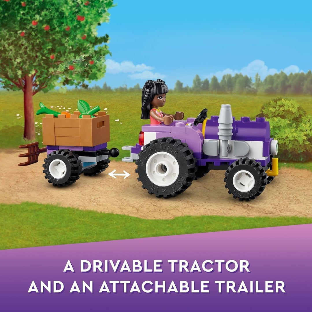 LEGO Friends Organic Farm 41721 Farmyard Building Toy Set for Girls, Boys, and Kids Ages 7+ (826 Pie