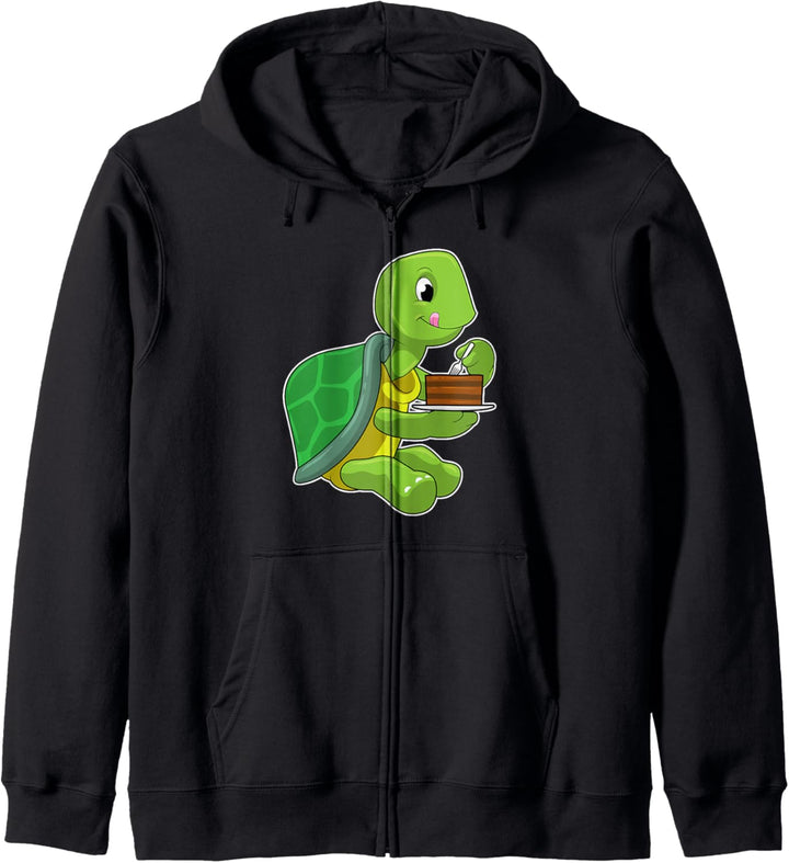 Schildkröte Kuchen Kapuzenjacke