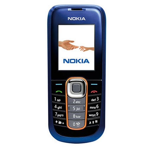 Nokia 2600 Classic Midnight-Blue/Sunset-orange (VGA-Kamera, E-Mail, Bluetooth, Spiele) Handy, midnig