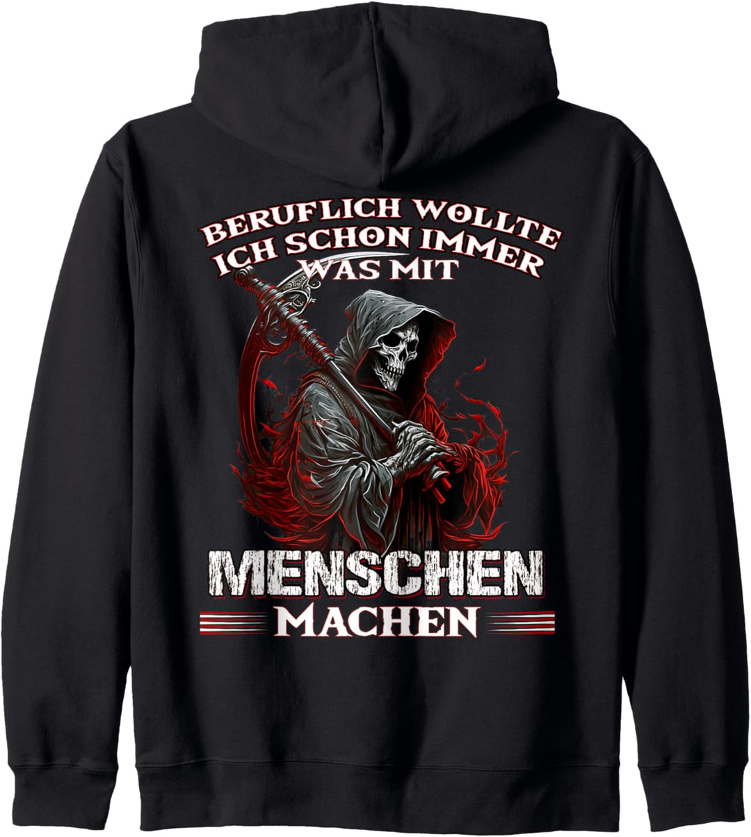 Beruflich wollte ich schon immer was mit Menschen machen Kapuzenjacke