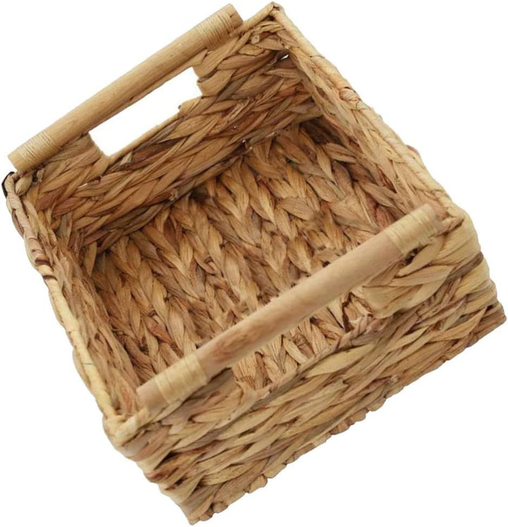 DOITOOL Aufbewahrungskorb Aus Rattan Seagras Aufbewahrungsbox Körbe Aufbewahrung Stroh Badkorb Allzw