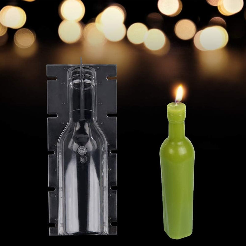 Jeffergrill Kerzenform Zum Giessen Flasche Kerzenschimmel Formzucker Silikonhalter Klare Kunststoff