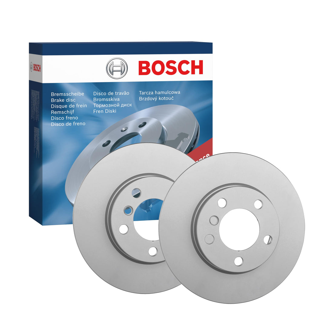 Bosch BD1557 Bremsscheiben - Vorderachse - ECE-R90 Zertifizierung - zwei Bremsscheiben pro Set