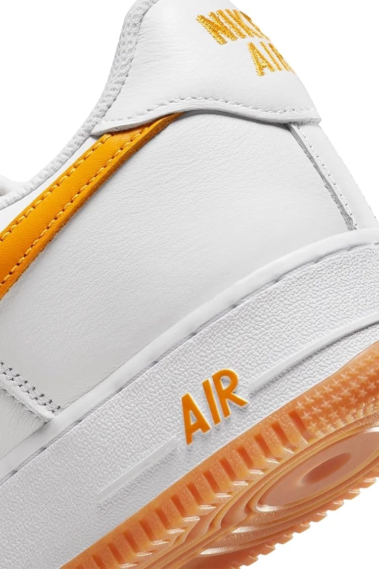Nike Herren Air Huarache Run Prm Laufschuhe 40 EU White University Gold, 38.5 EU Weiss Orange