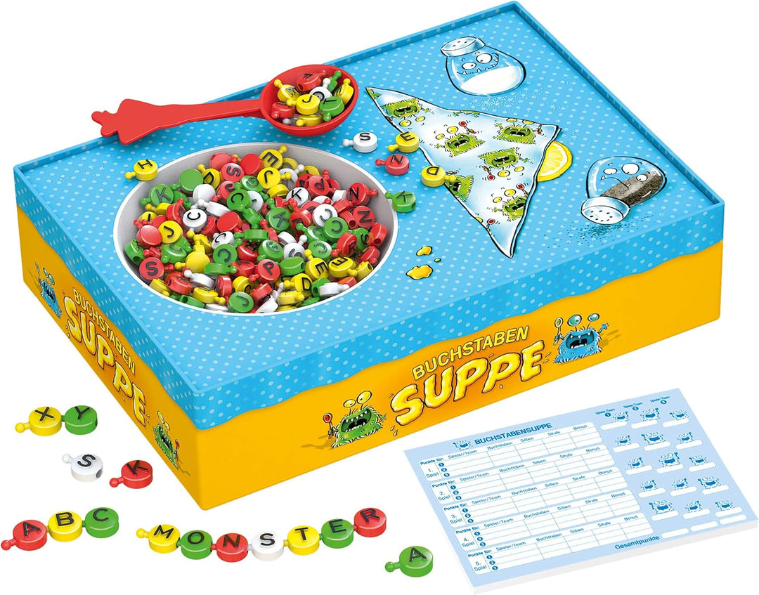 Schmidt 40533 Buchstabensuppe Kinderspiel, ab 6 Jahren