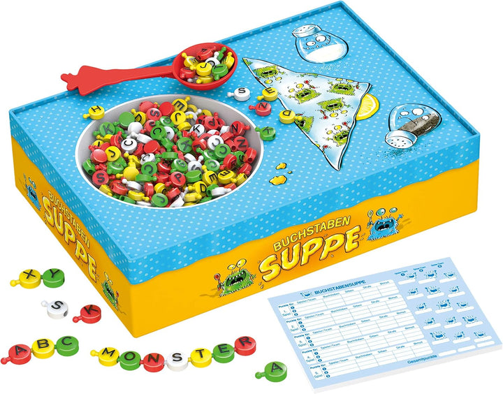 Schmidt 40533 Buchstabensuppe Kinderspiel, ab 6 Jahren
