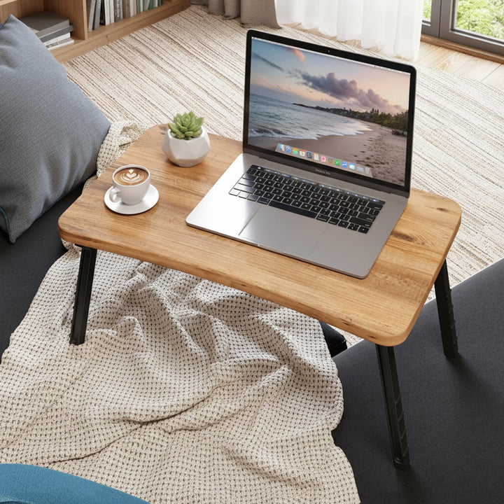 Laptoptisch Klappbar Betttisch Faltbar 59x35x24cm Sofatisch Beistelltisch Couch Bett 7 Farben Schrei