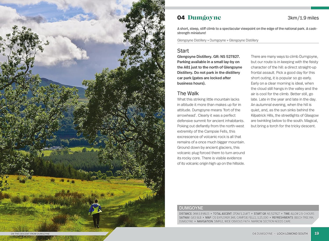 Day Walks in Loch Lomond & the Trossachs: 20 routes in the southern Scottish Highlands, Taschenbuch